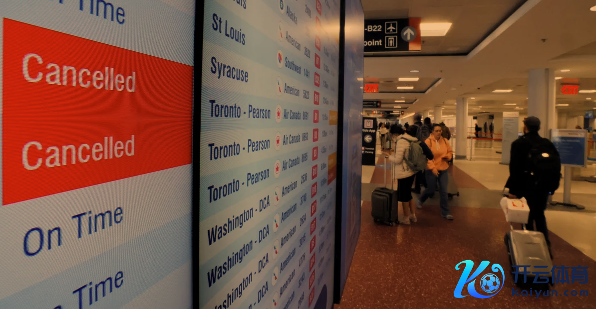 航班大面积取消
